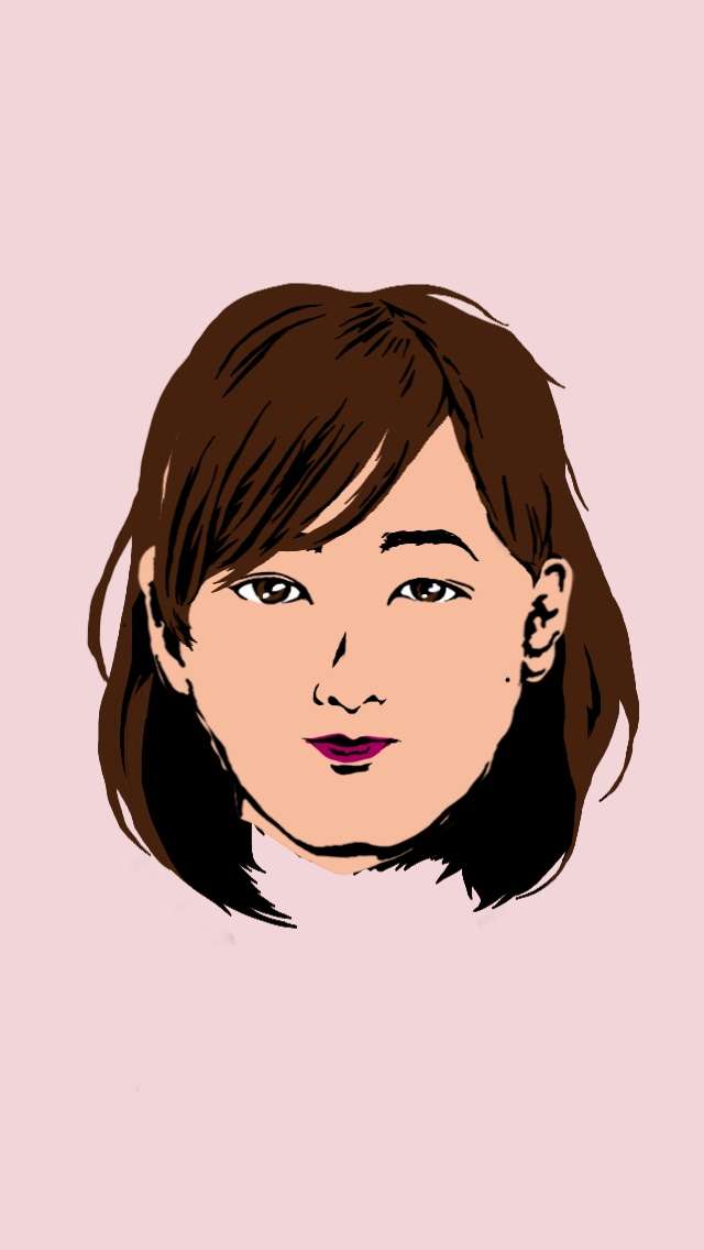 自画像を描いてみるトピ