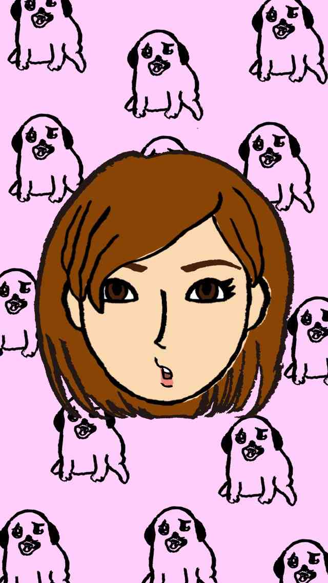 自画像を描いてみるトピ