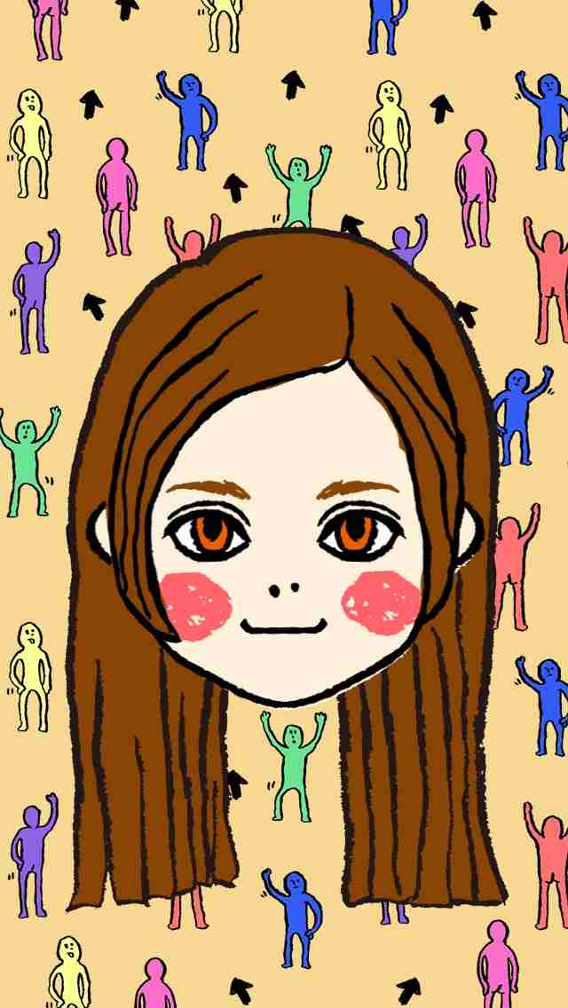 自画像を描いてみるトピ