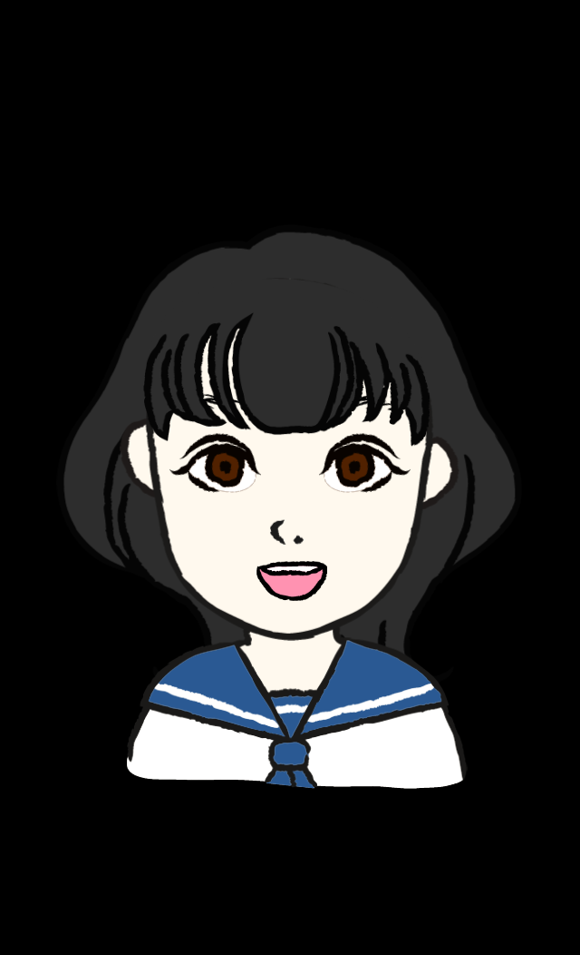 自画像を描いてみるトピ