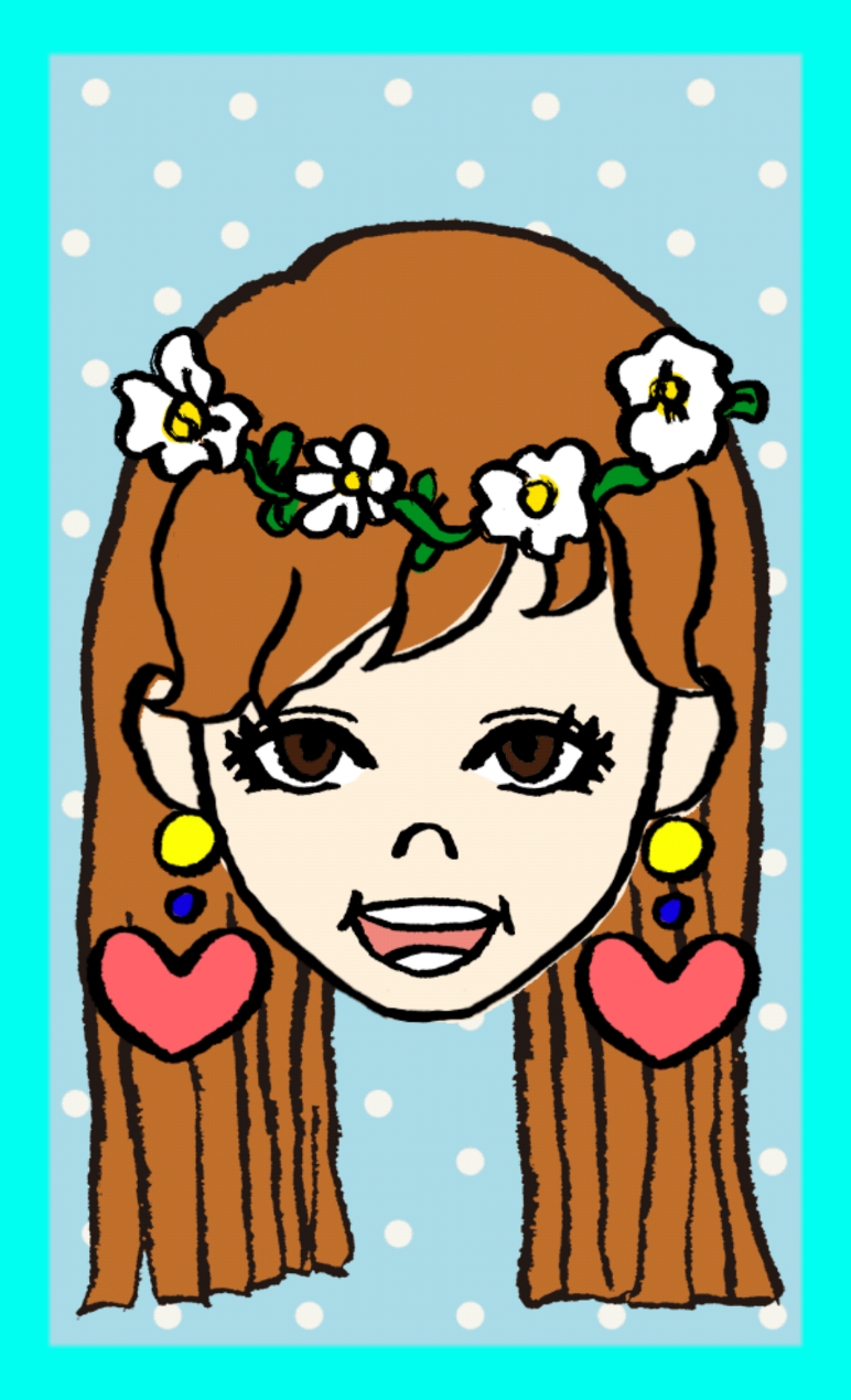 自画像を描いてみるトピ