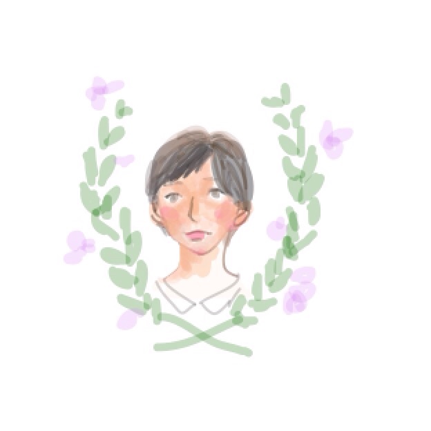 自画像を描いてみるトピ