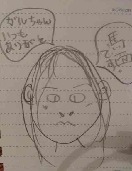 自画像を描いてみるトピ