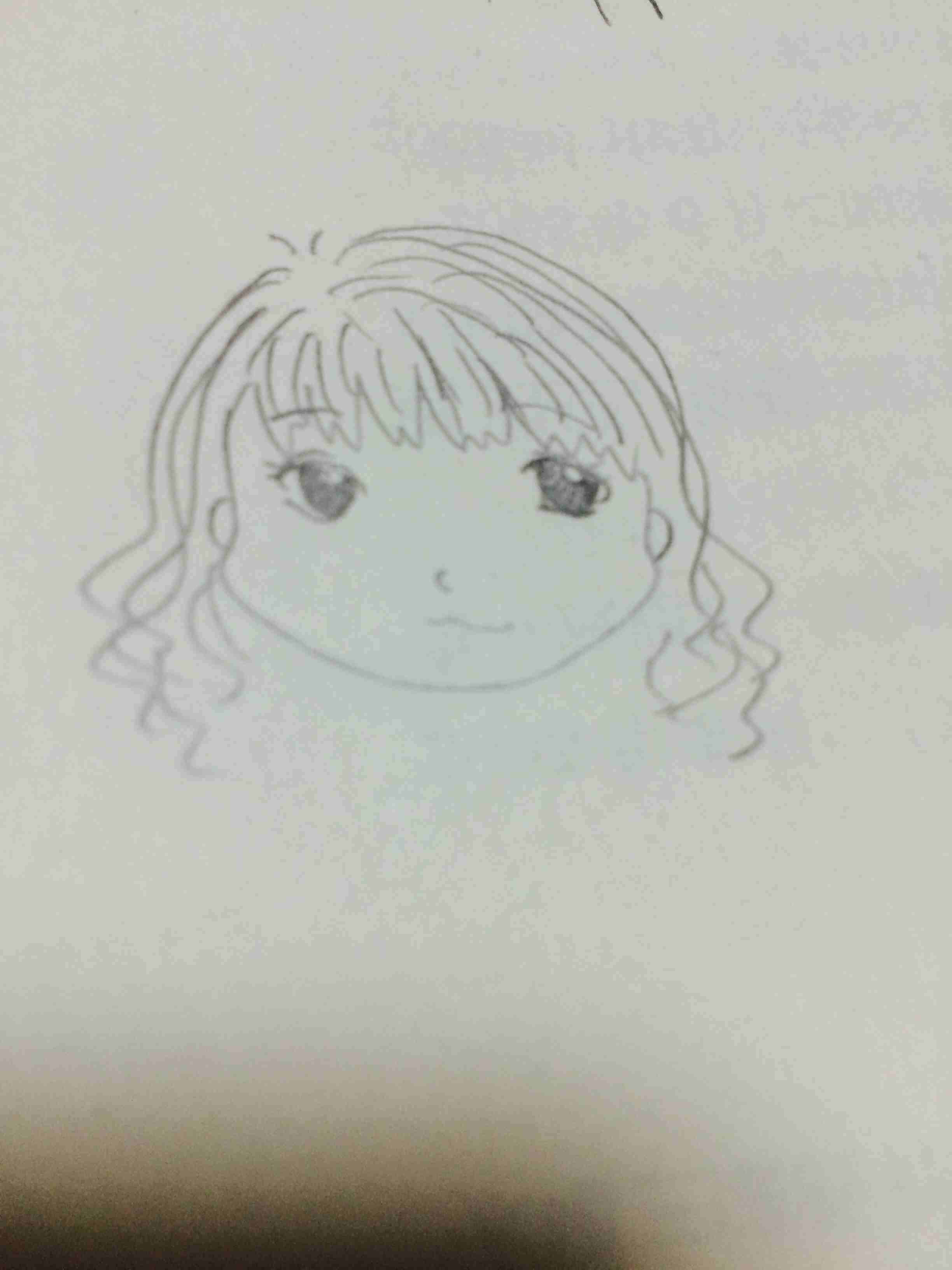 自画像を描いてみるトピ