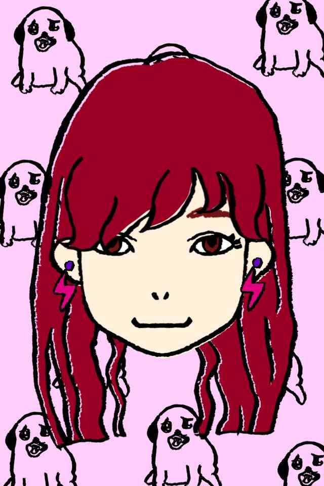 自画像を描いてみるトピ