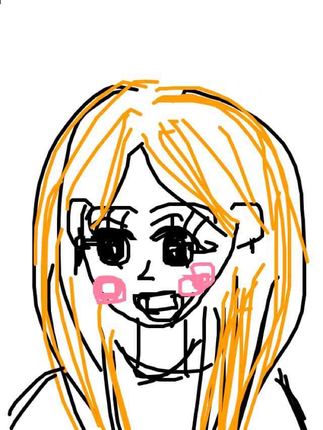 自画像を描いてみるトピ