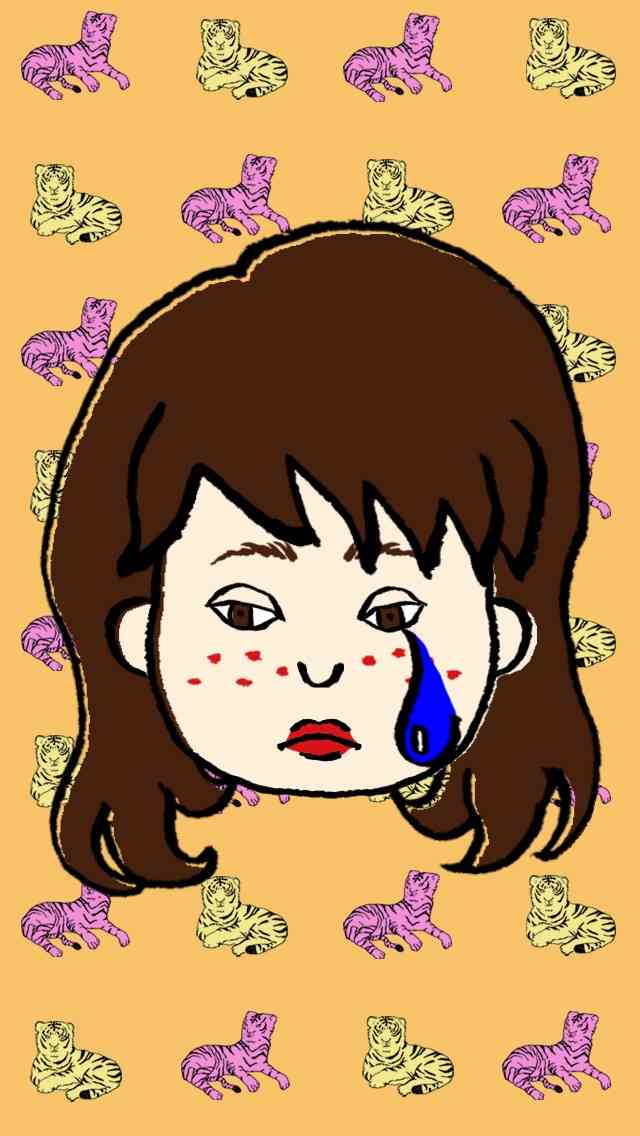 自画像を描いてみるトピ