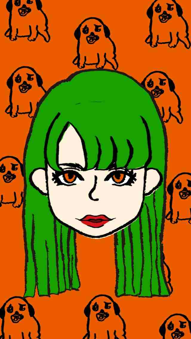 自画像を描いてみるトピ