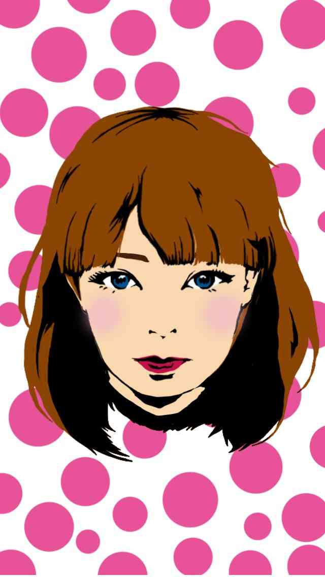 自画像を描いてみるトピ