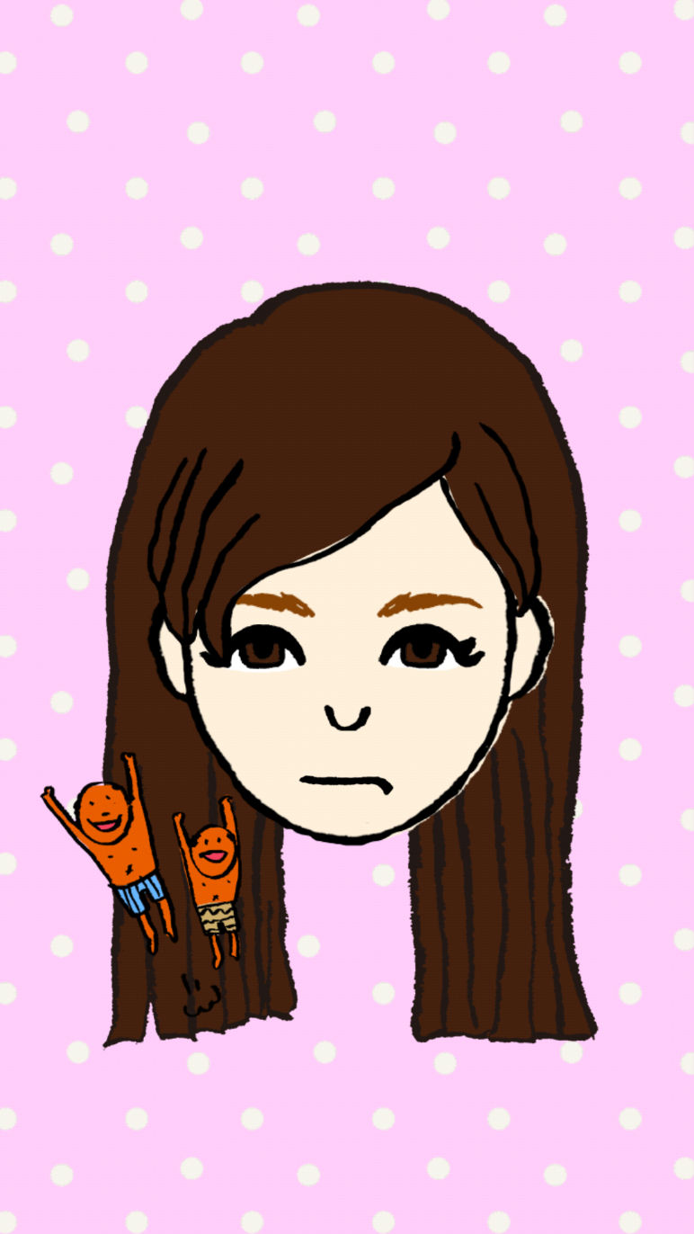 自画像を描いてみるトピ