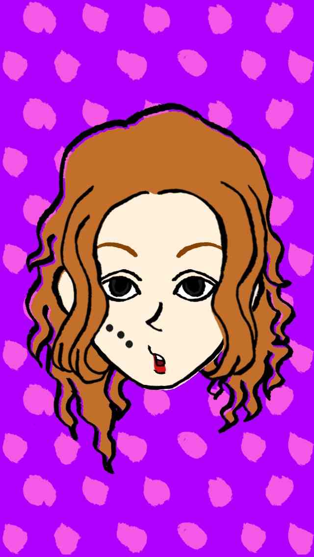 自画像を描いてみるトピ
