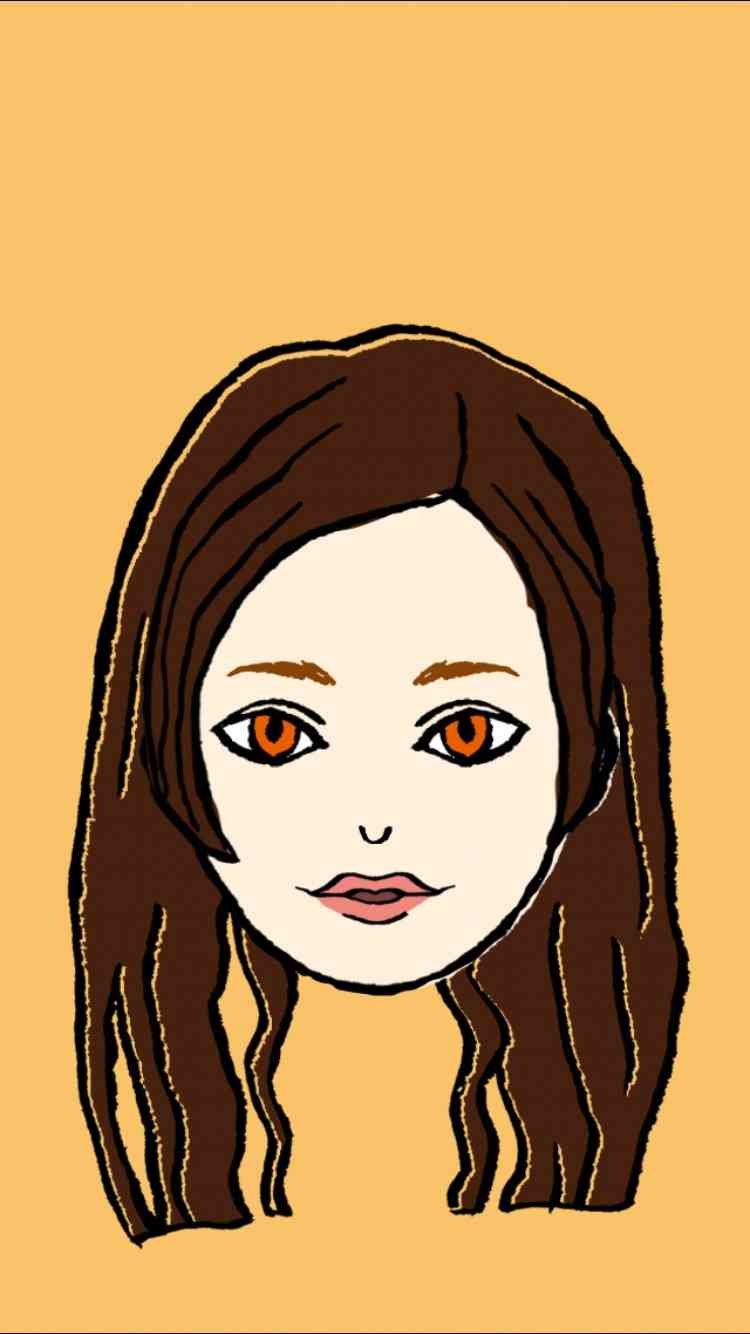 自画像を描いてみるトピ