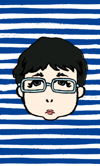 自画像を描いてみるトピ