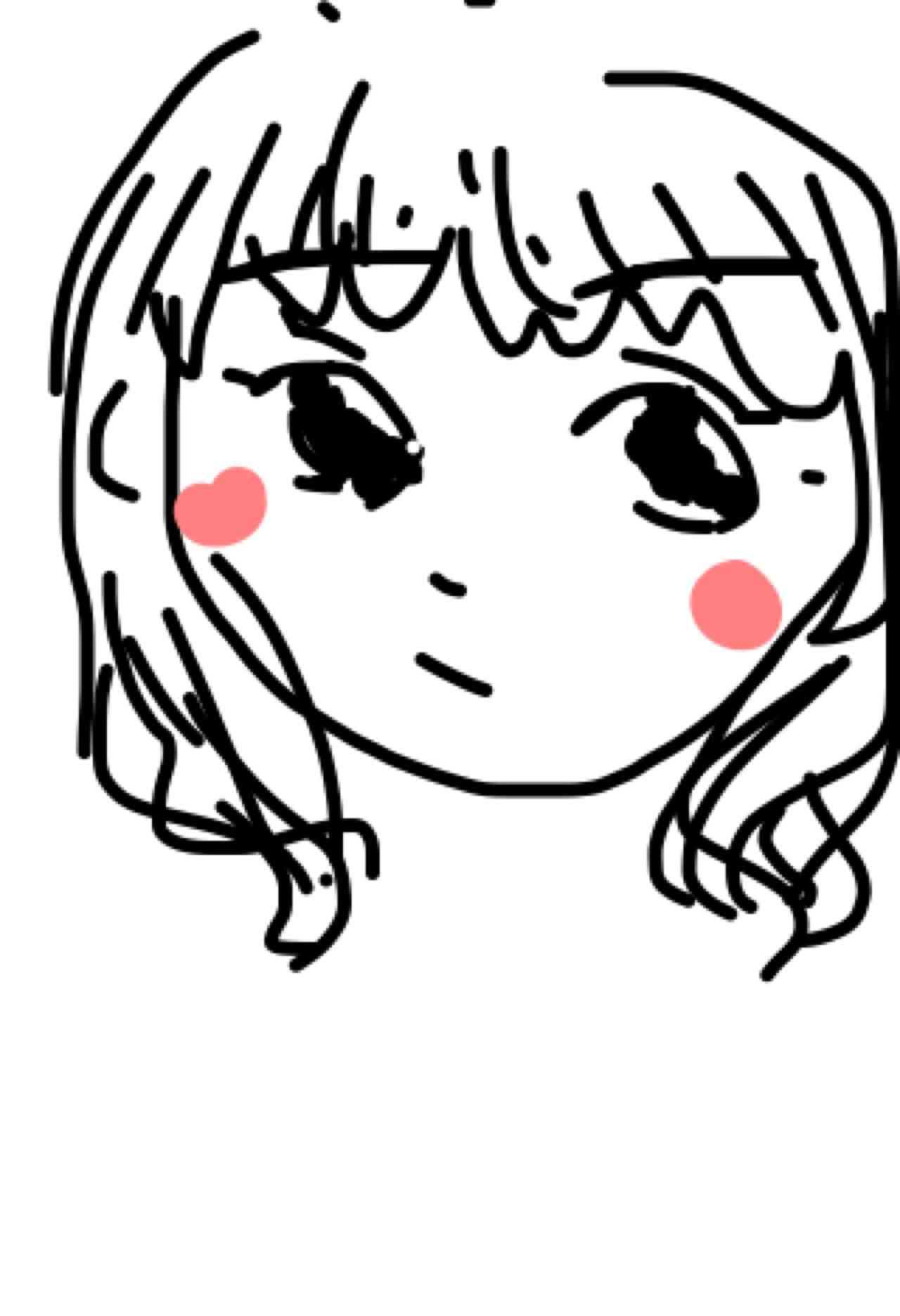 自画像を描いてみるトピ