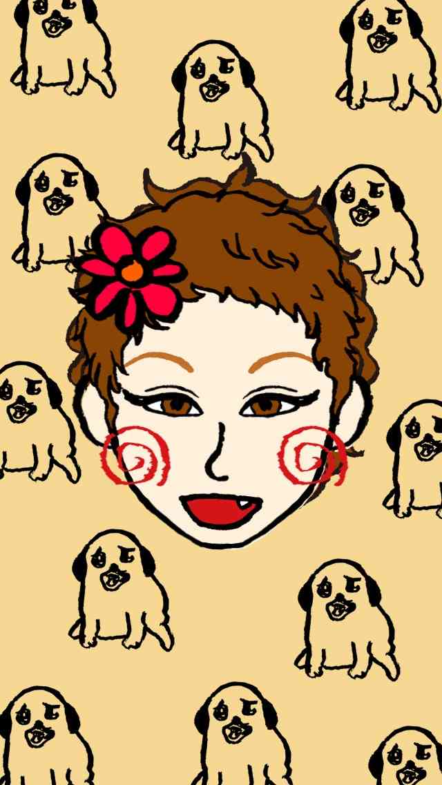 自画像を描いてみるトピ