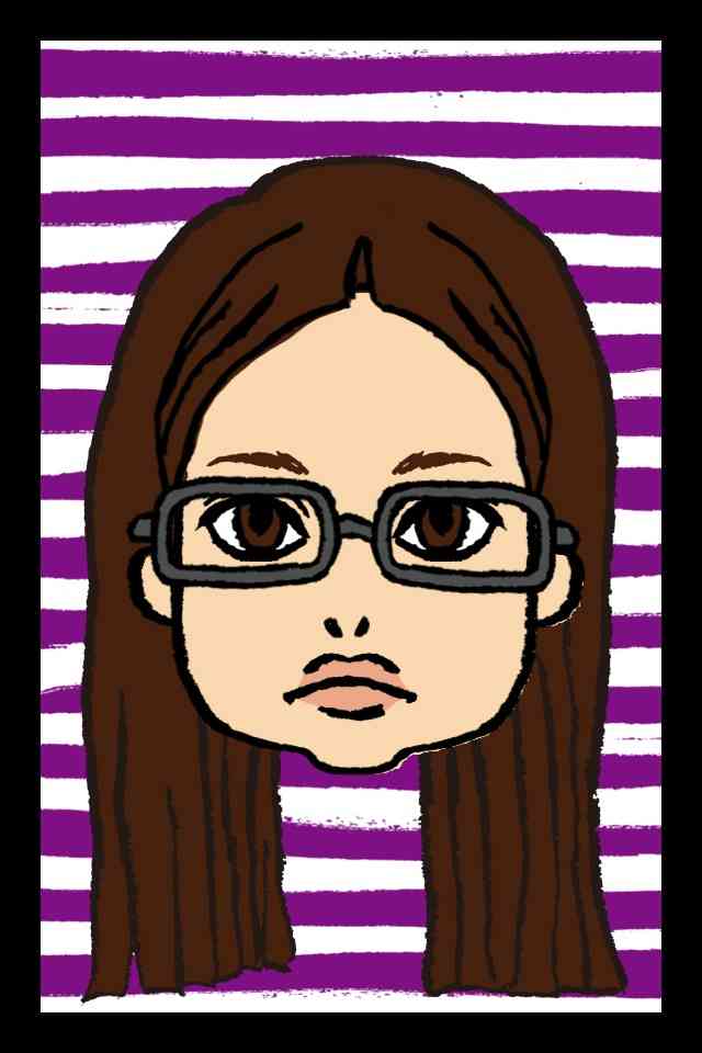 自画像を描いてみるトピ
