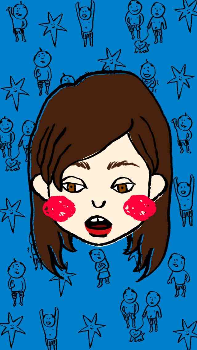 自画像を描いてみるトピ