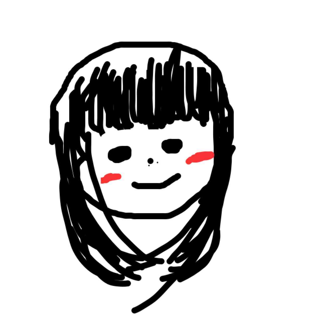自画像を描いてみるトピ