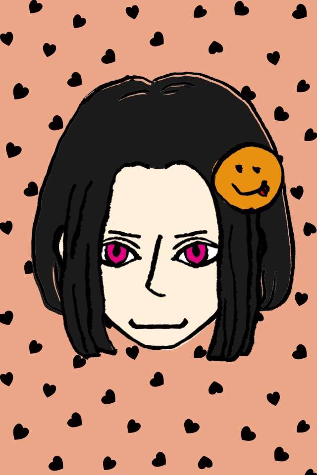 自画像を描いてみるトピ