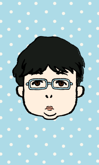 自画像を描いてみるトピ