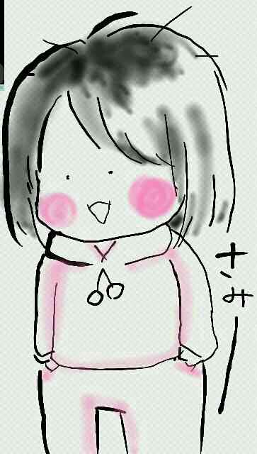 自画像を描いてみるトピ