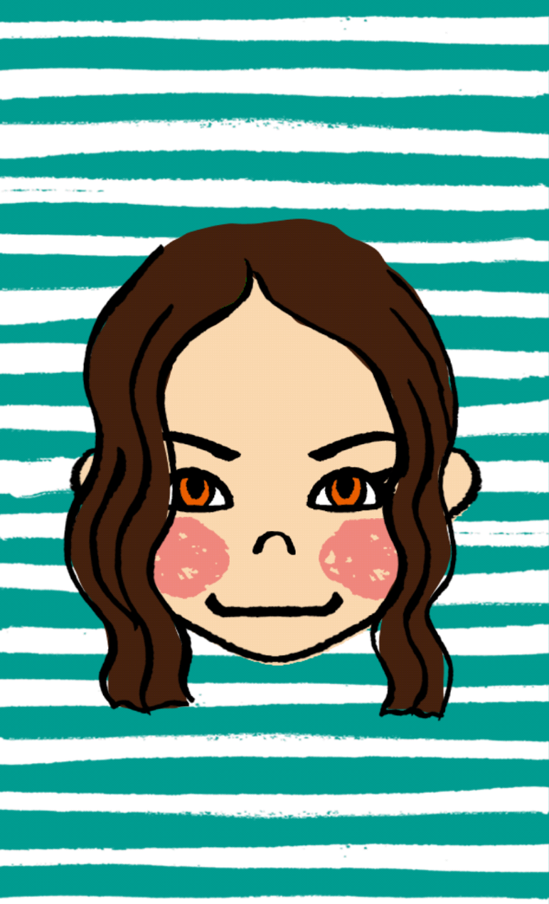 自画像を描いてみるトピ