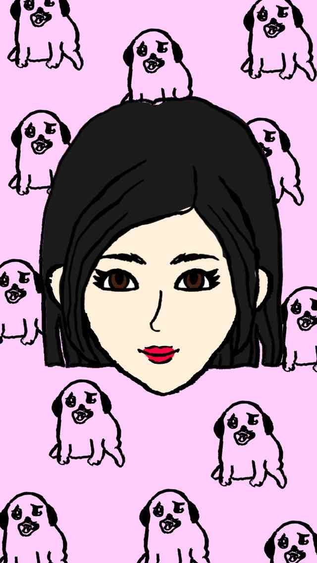 自画像を描いてみるトピ