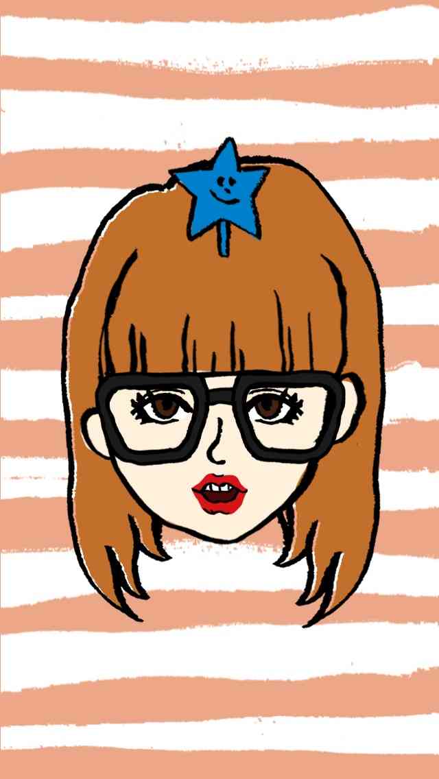 自画像を描いてみるトピ