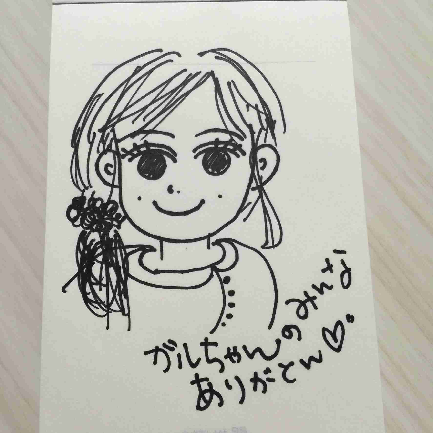 自画像を描いてみるトピ
