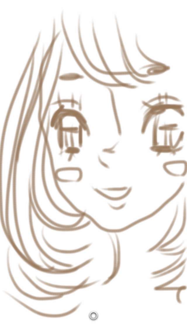 自画像を描いてみるトピ