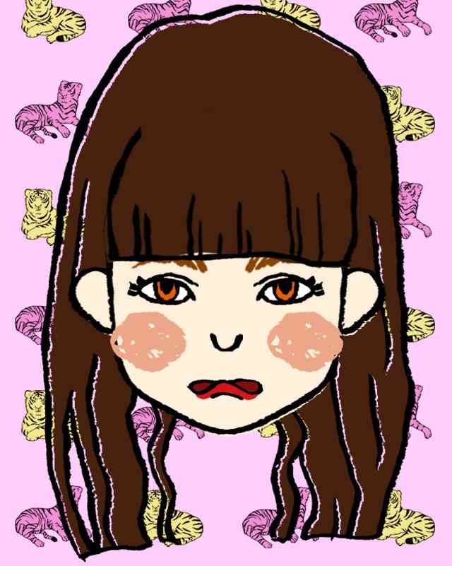 自画像を描いてみるトピ