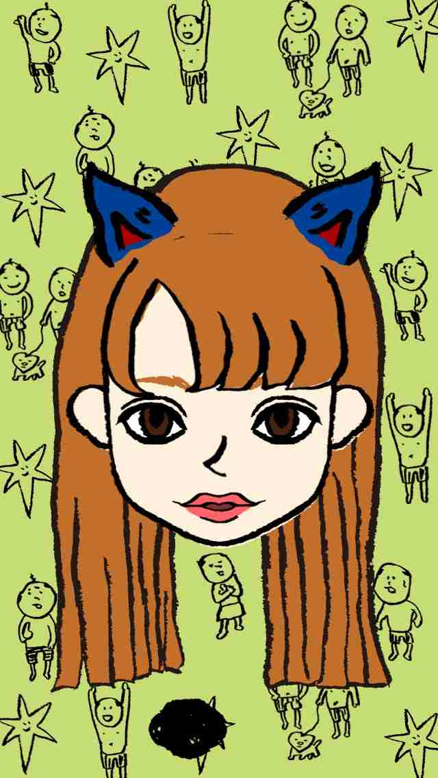 自画像を描いてみるトピ
