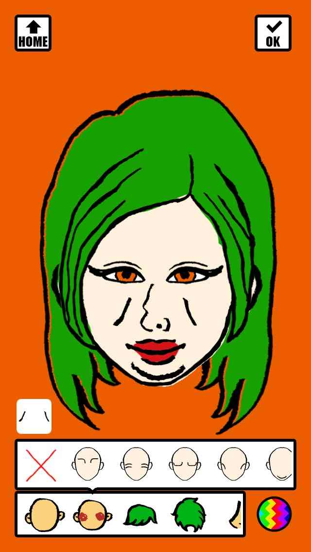 自画像を描いてみるトピ