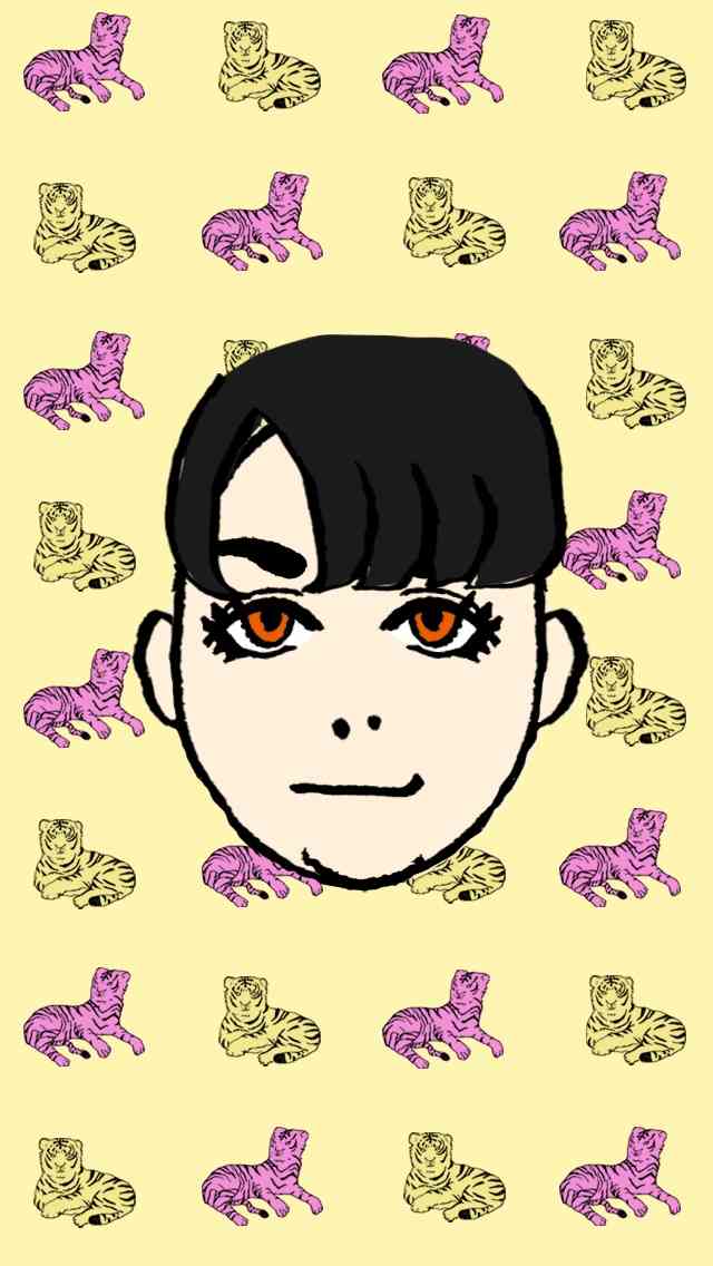 自画像を描いてみるトピ