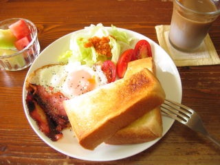 朝ごはん何ですか?