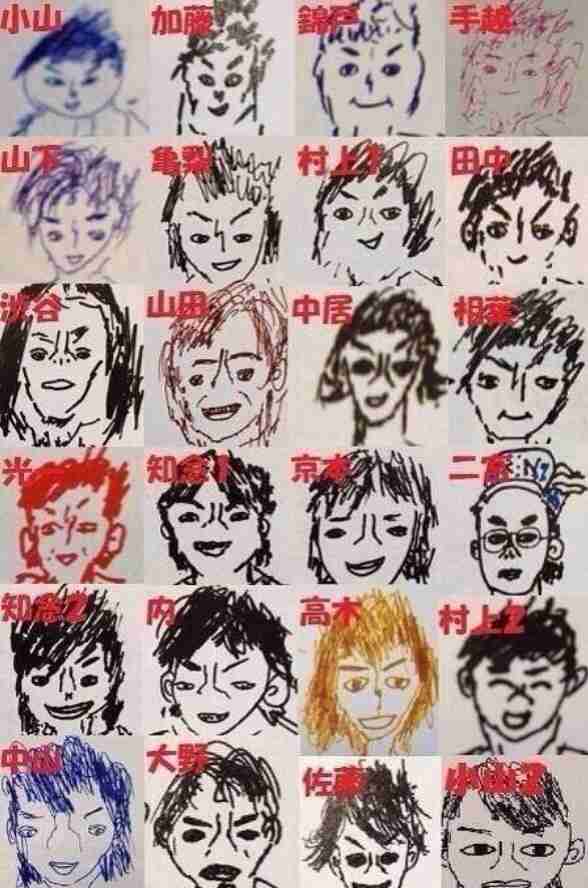 芸能人が描いた絵