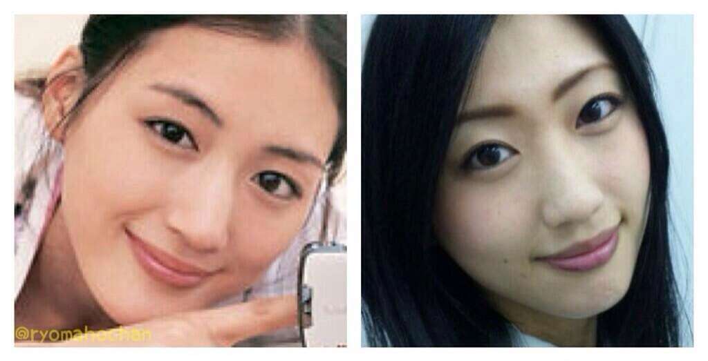 意外に似ている有名人の2人