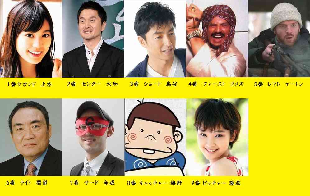 意外に似ている有名人の2人