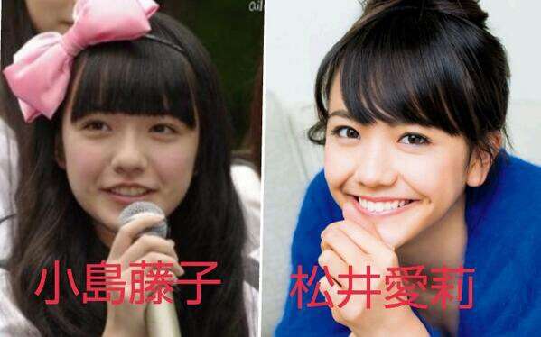 意外に似ている有名人の2人