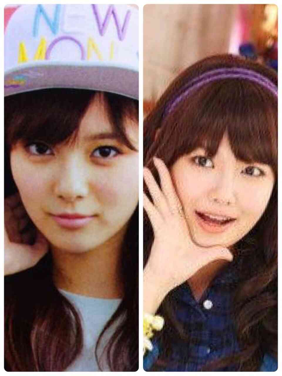 意外に似ている有名人の2人