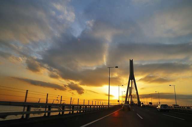 夕日を見るのが好き！