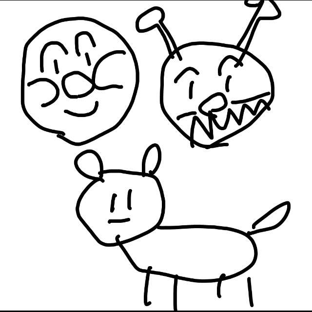 お絵描きトピ