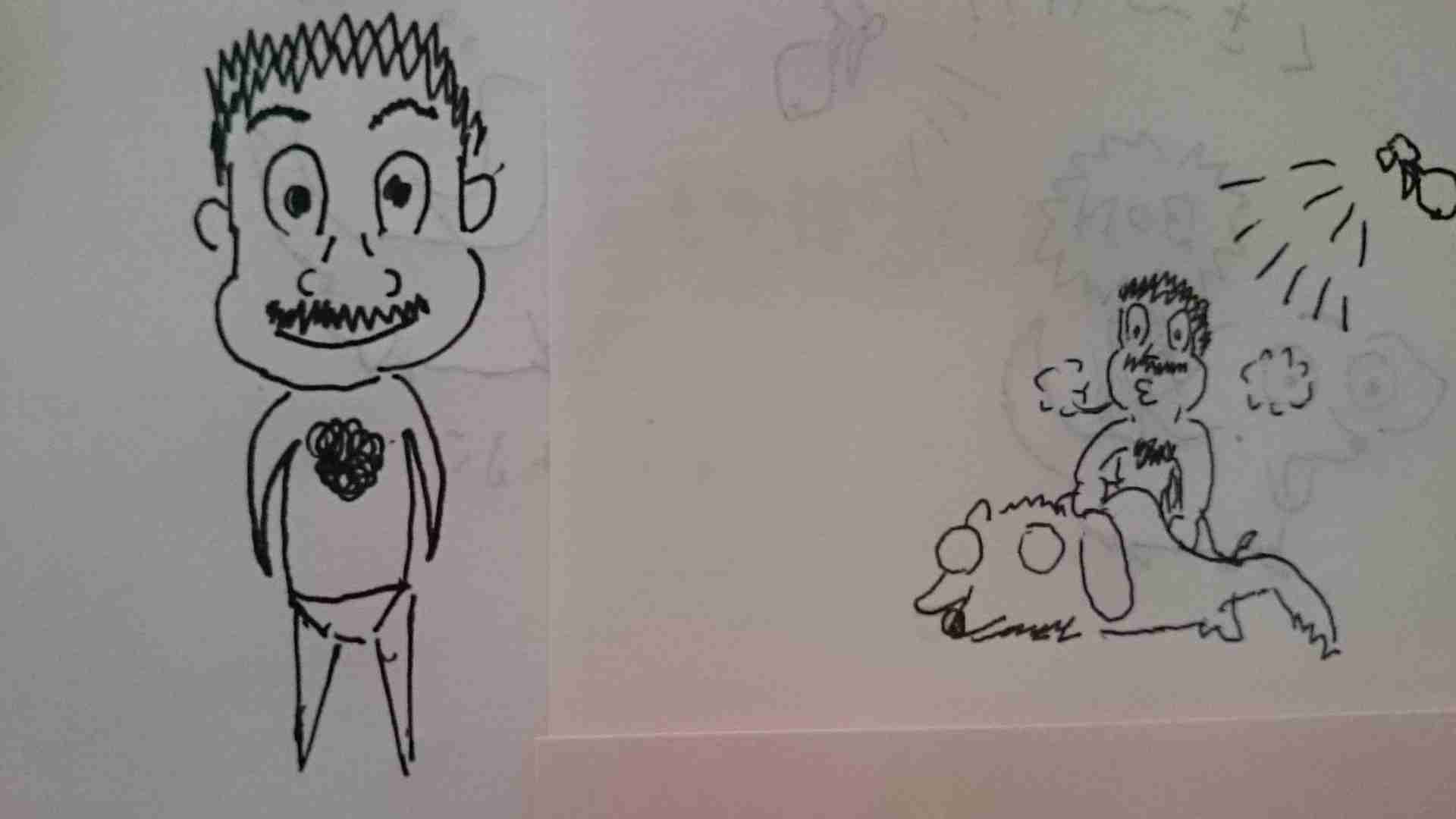 お絵描きトピ