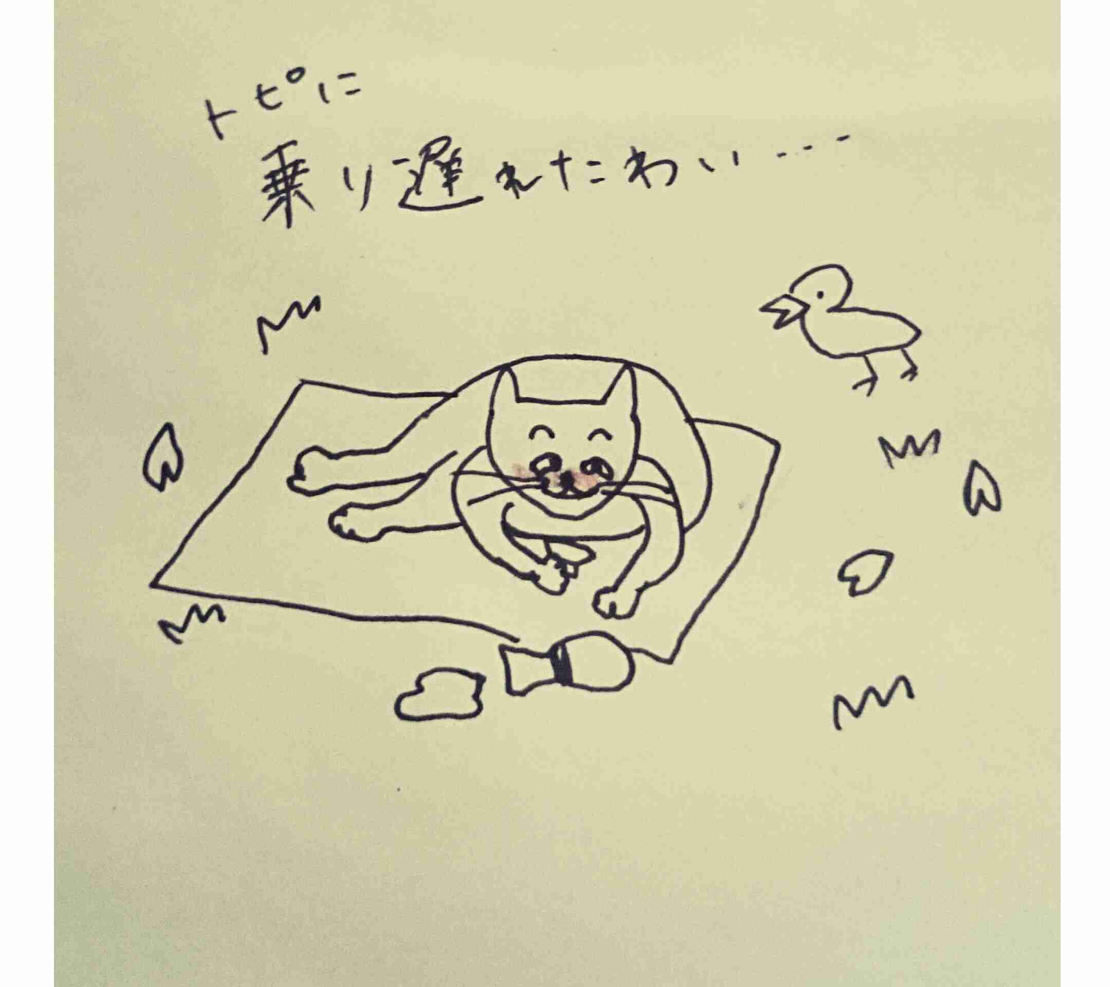 お絵描きトピ
