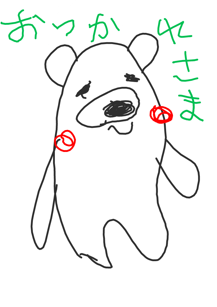 お絵描きトピ