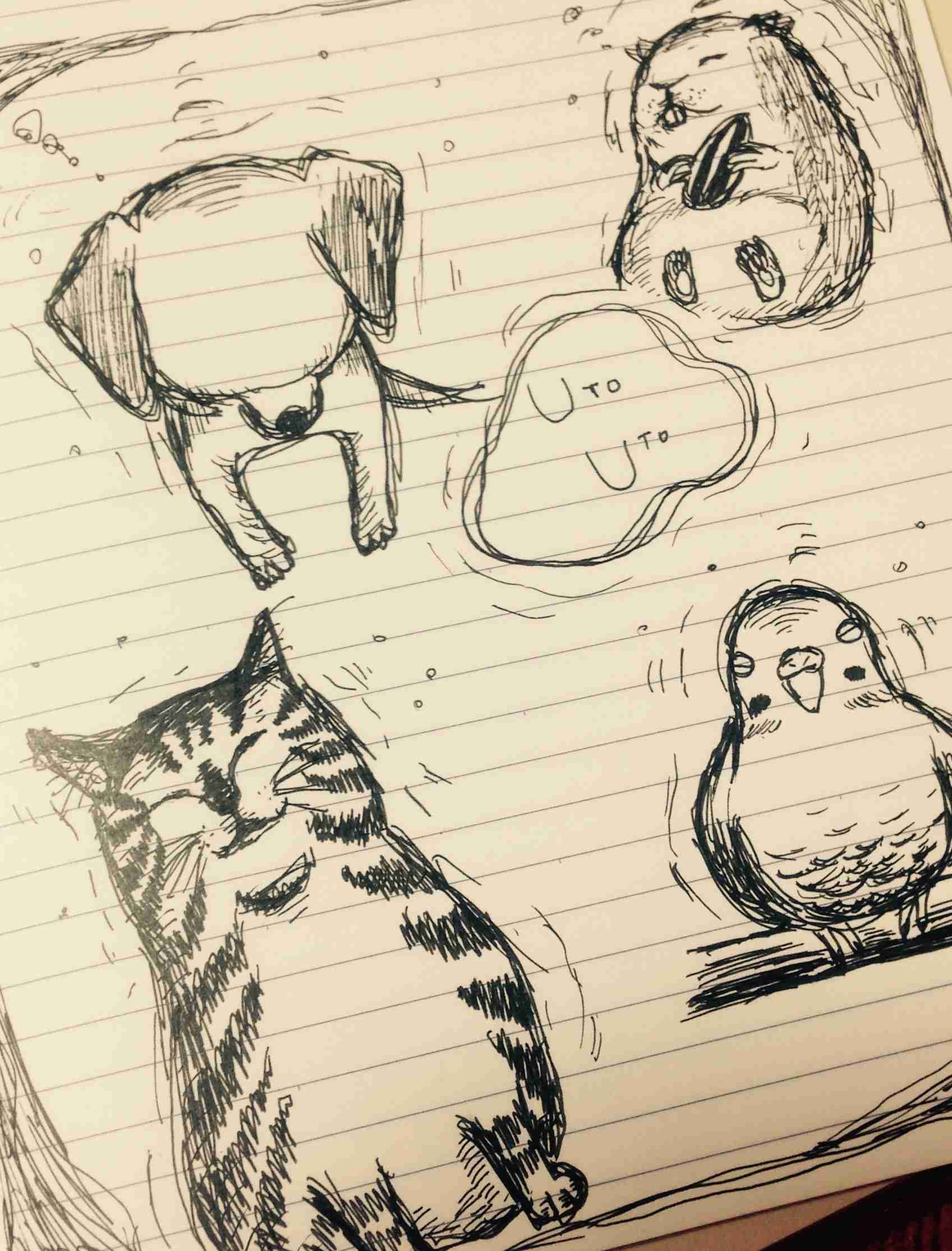 お絵描きトピ