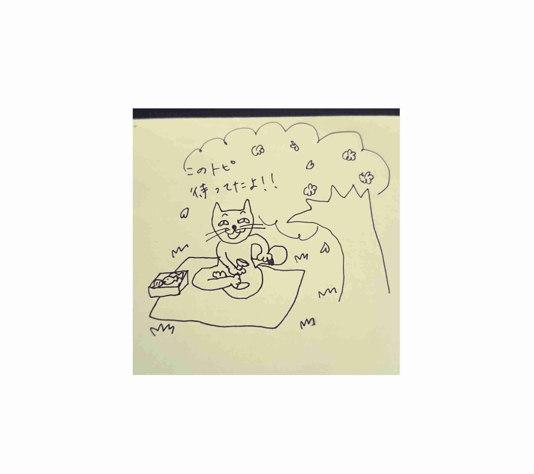 お絵描きトピ