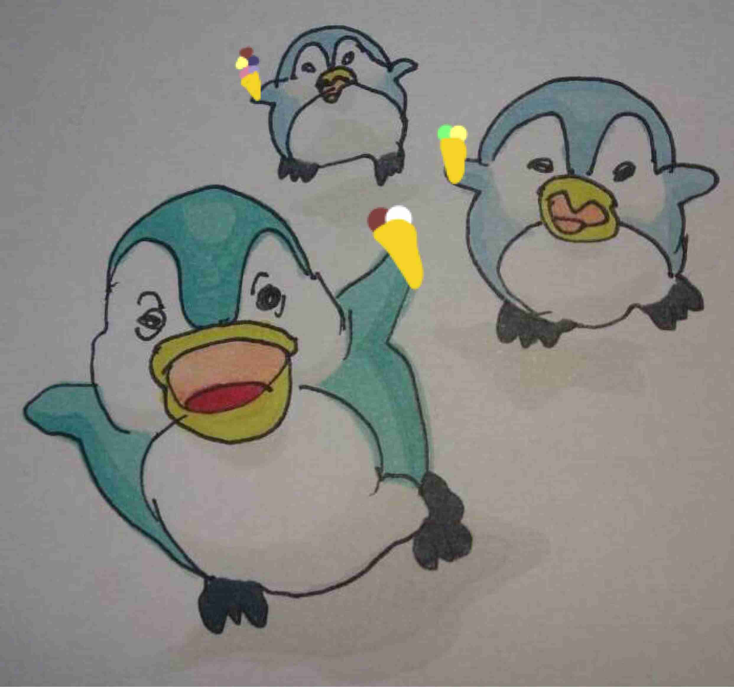 お絵描きトピ