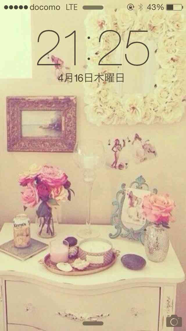 ロック画面を貼るトピ