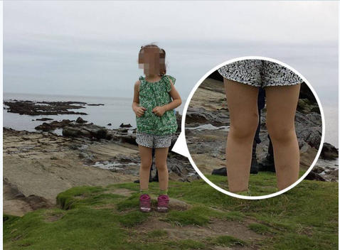 【苦手な方注意】誰の足!? よーく見るとめちゃくちゃ怖い女の子の写真 …海外ユーザーが神奈川で撮影か